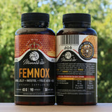 FEMNOX, Mleczko pszczele + Inozytol + Kwas foliowy + Witaminy B12 • 90 kapsułek