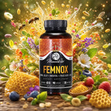 FEMNOX, Mleczko pszczele + Inozytol + Kwas foliowy + Witaminy B12 • 90 kapsułek