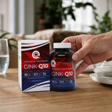 GINK-Q10 • Kompleks Koenzymu Q10 + Ginkgo Biloba • 60 kapsułek