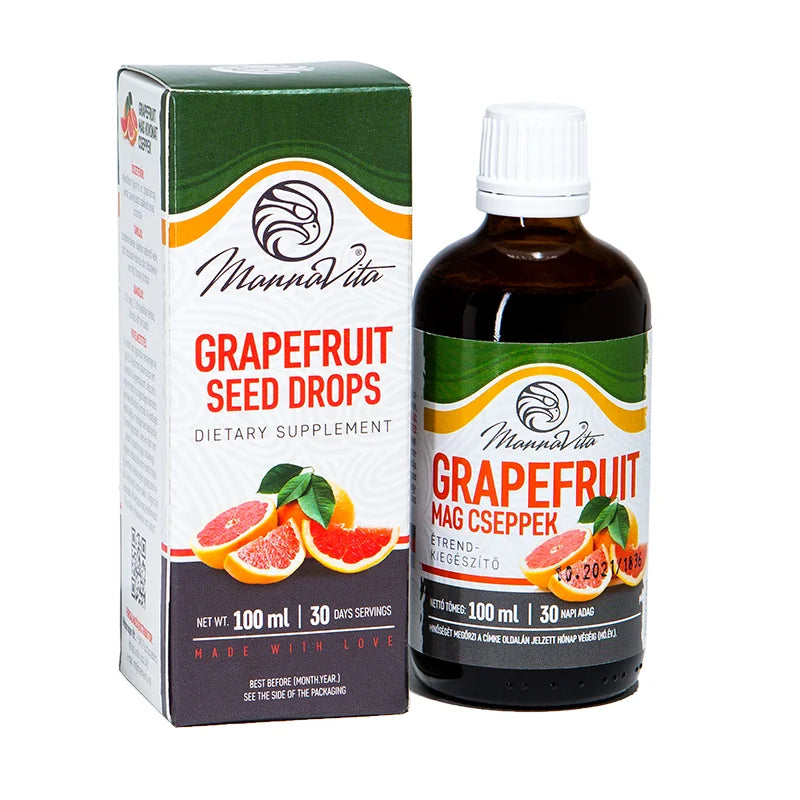 Mannavita Krople z ekstraktu z pestek grejpfruta • 100 ml