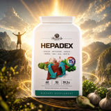 HEPADEX kompleks regenerujący wątrobę i poprawiający zdrowie wątroby • 60 kapsułek