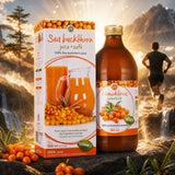 Mannavita sok z Rokitnika • 100% czysty sok tłoczony • 500 ml