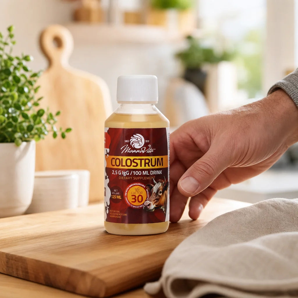 Mannavita Colostrum płyn • 120 ml