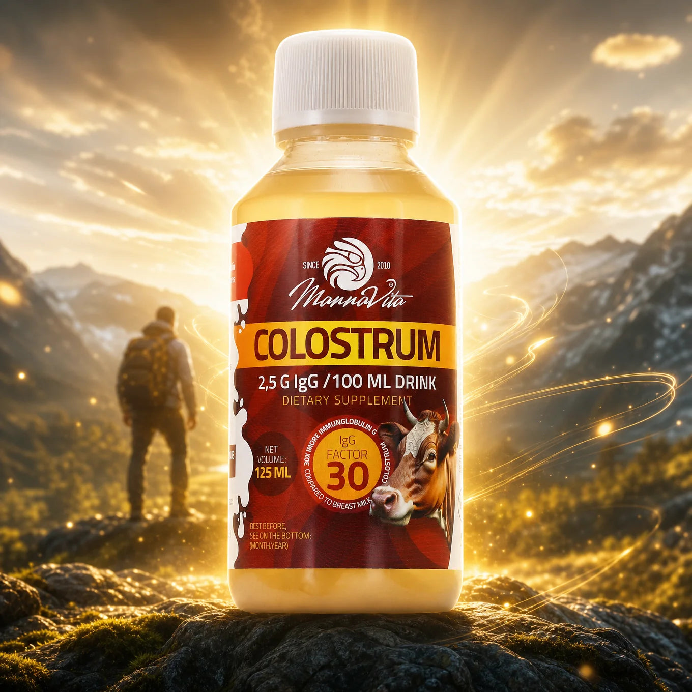 Mannavita Colostrum płyn • 120 ml
