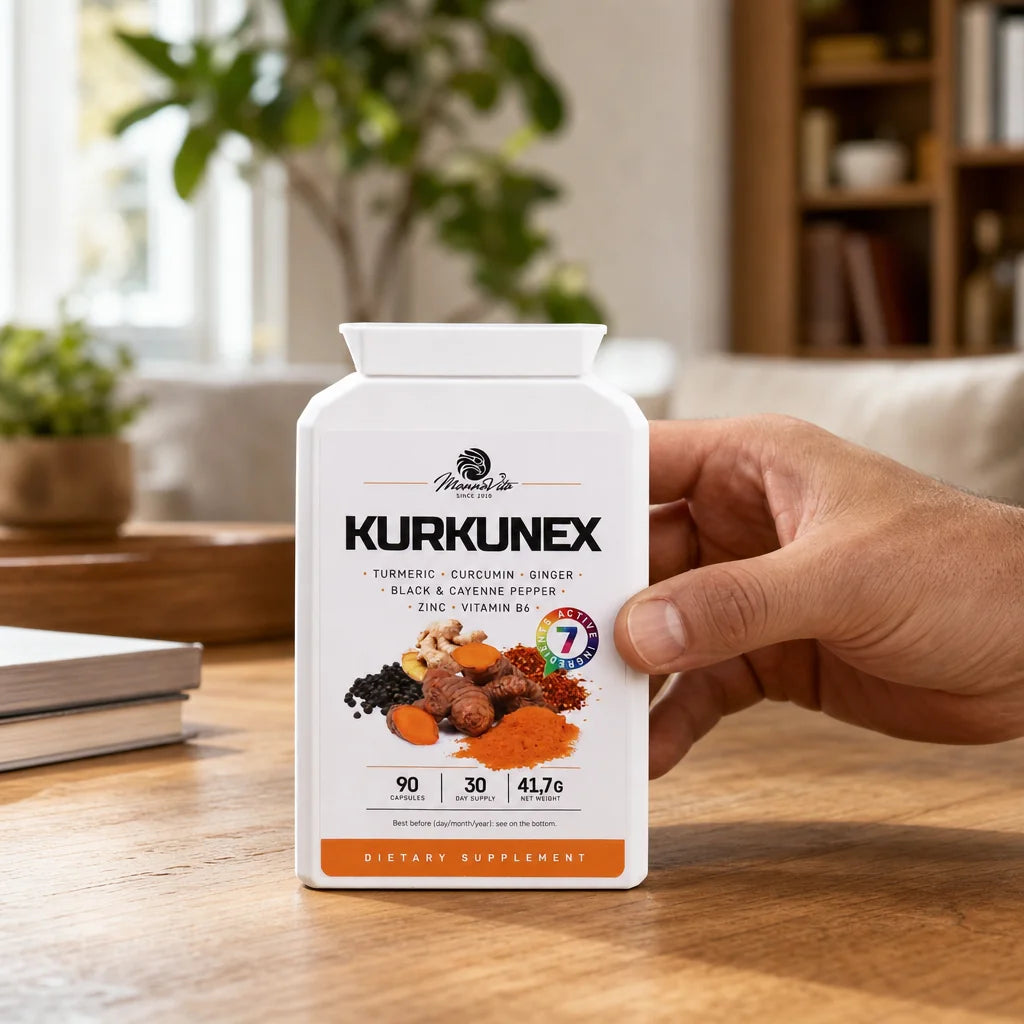 KURKUNEX kompleks ekstraktu z kurkumy • 90 kapsułek