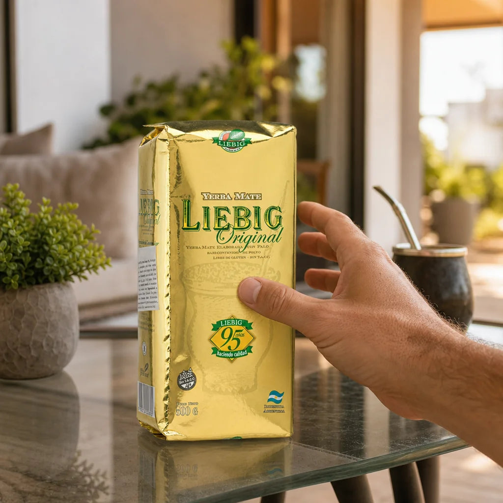 Liebig Original herbata yerba mate • Elaborada con palo • 500 g