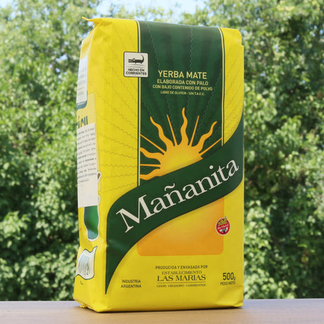 Herbata yerba mate Mañanita • Z patyczkami • 500 g