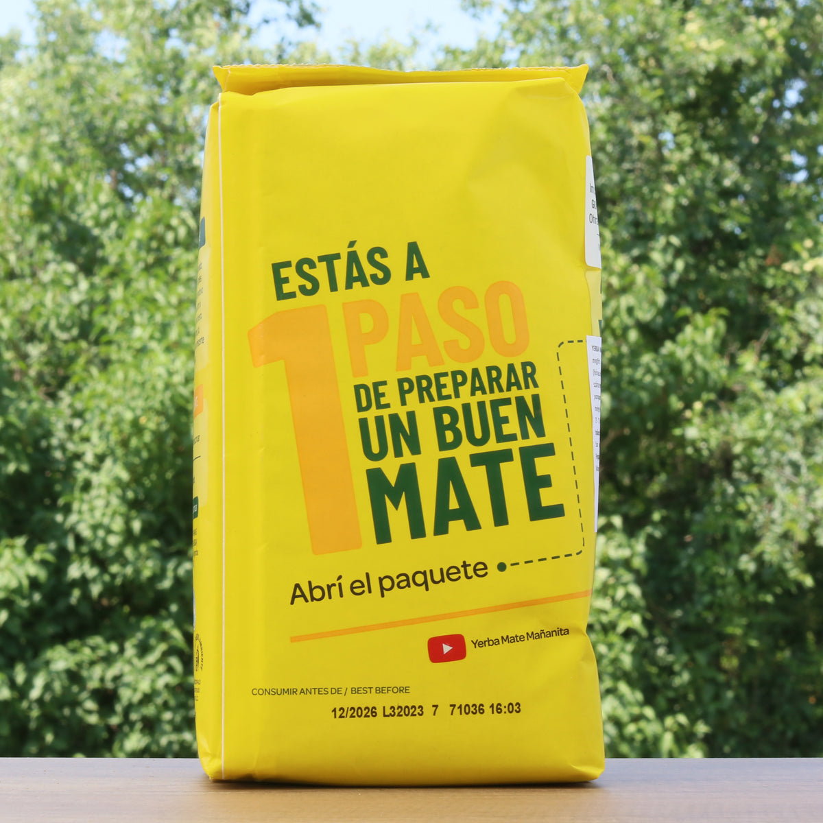 Herbata yerba mate Mañanita • Z patyczkami • 500 g