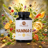 MANNA-D Witamina D3 w oliwie z oliwek 4000 IU • 120 kapsułek