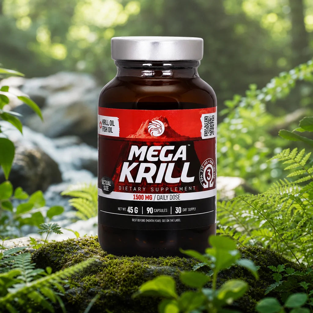MegaKRILL 1500 mg olej z Kryla + olej Rybi • 90 kapsułek