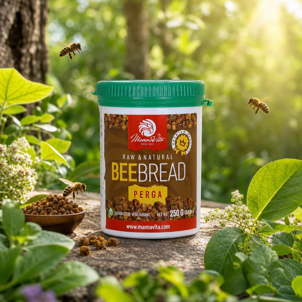 Mannavita 100% Chlebek Pszczeli • 250 g