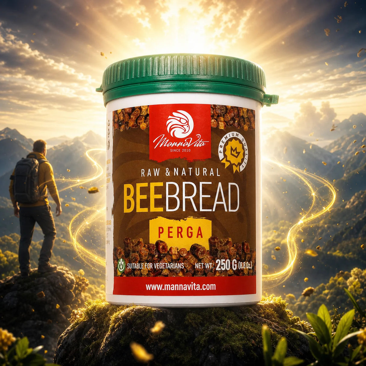 Mannavita 100% Chlebek Pszczeli • 250 g