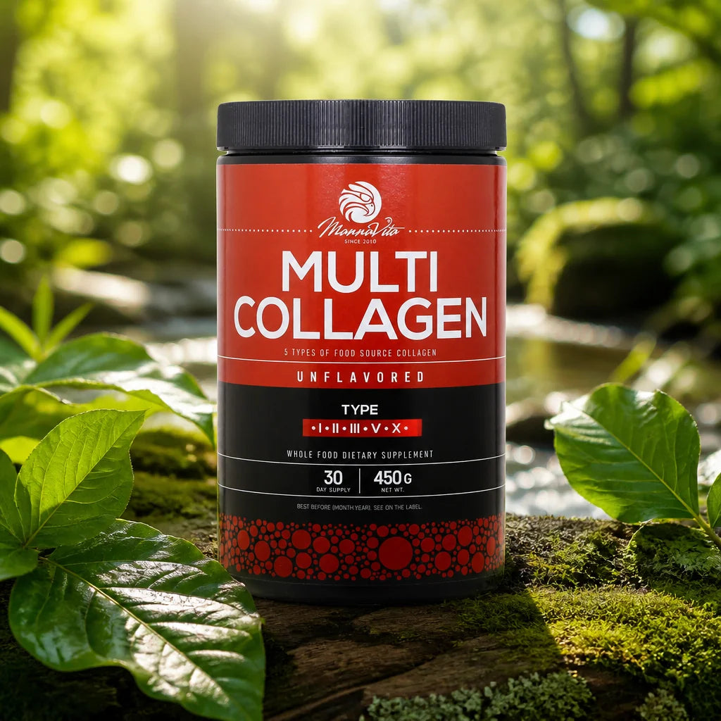 Mannavita Multi Kolagen w proszku • Bezsmakowy • 450g