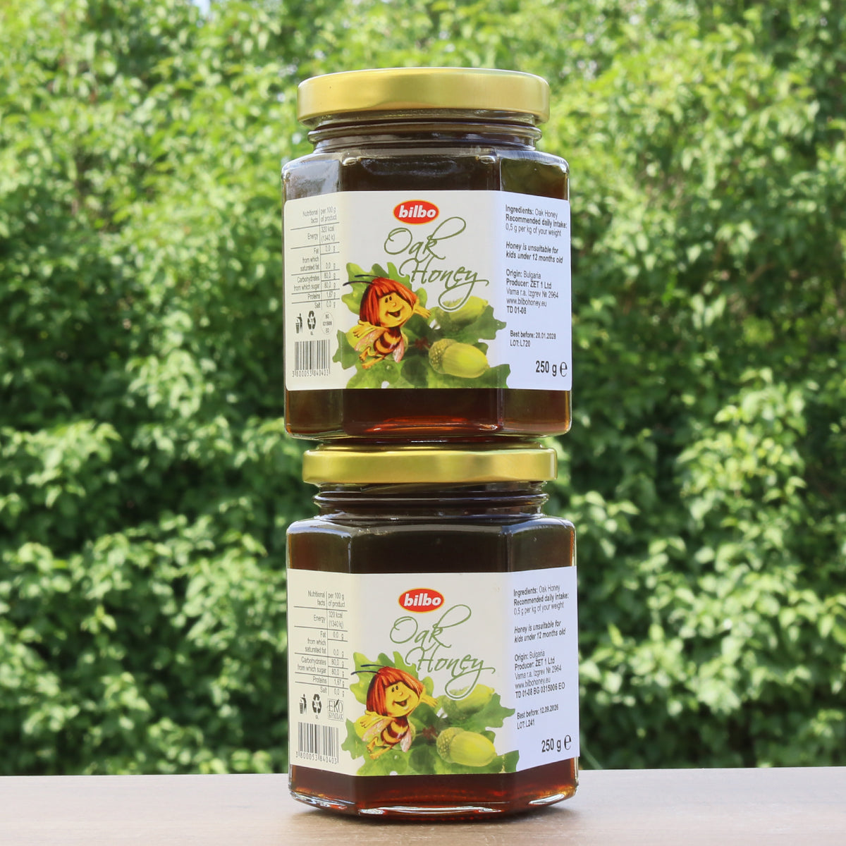 Bilbo surowy miód dębowy • 250 g