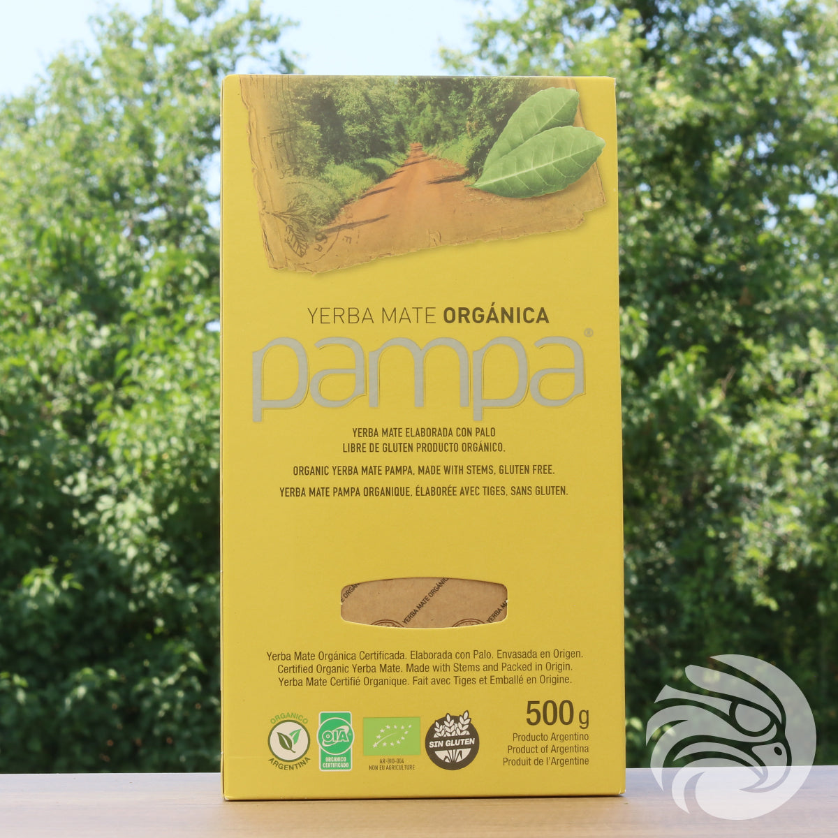 Herbata yerba mate Pampa Organic • Z patyczkami • 500 g