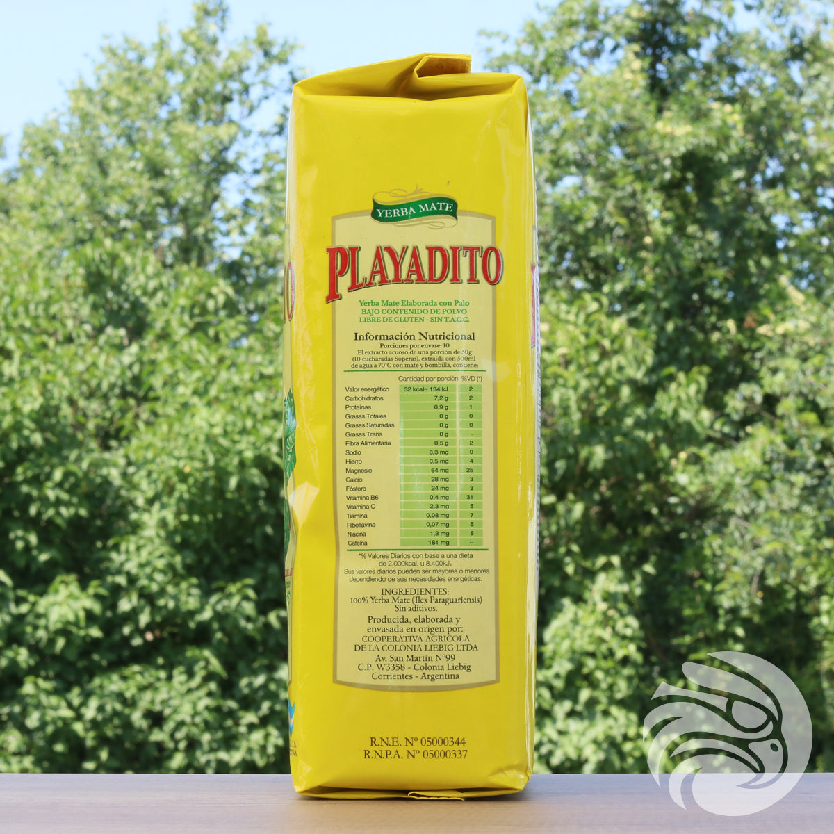 Herbata yerba mate Playadito • Z patyczkami • 500 g