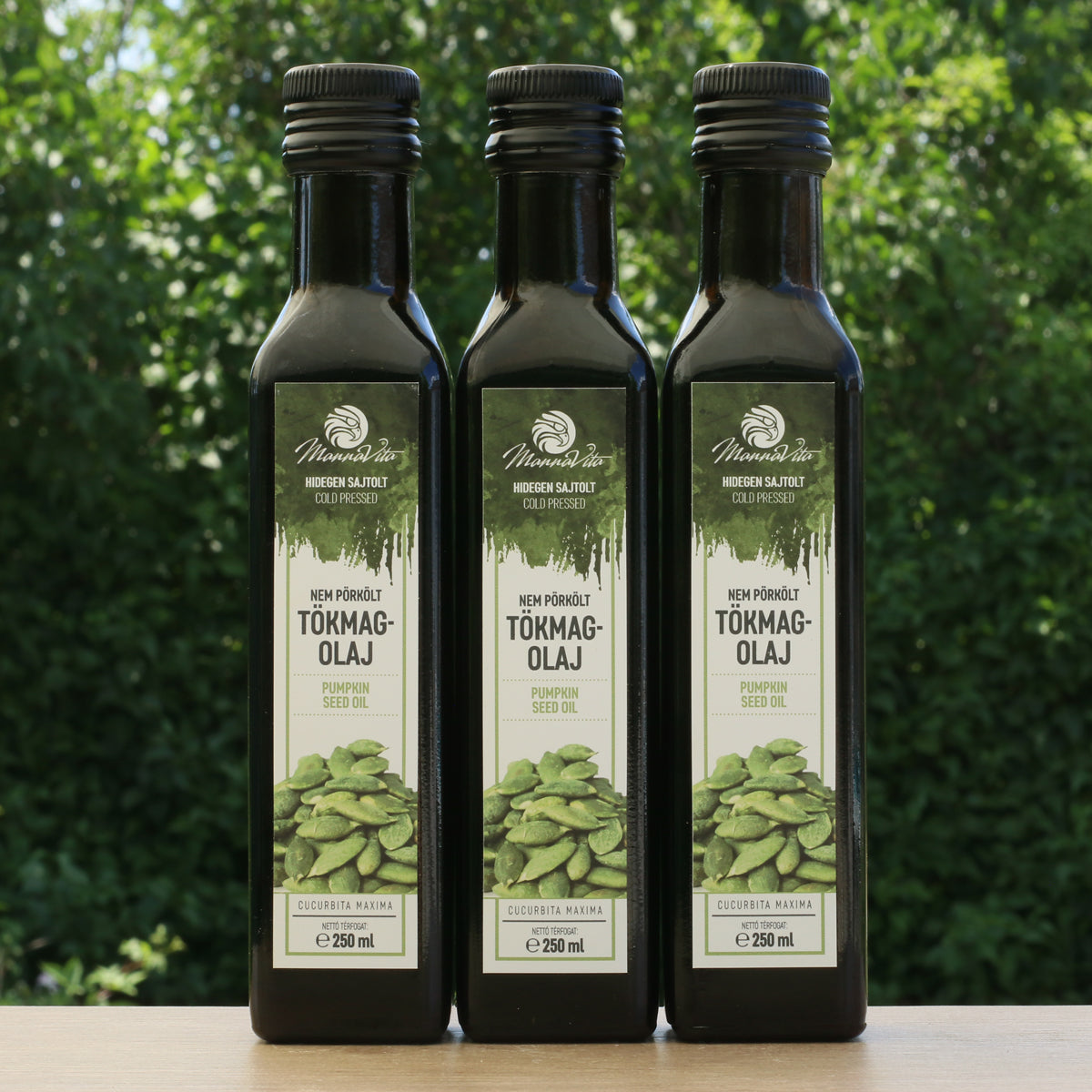 Mannavita węgierski olej z pestek dyni tłoczony na zimno • 250 ml