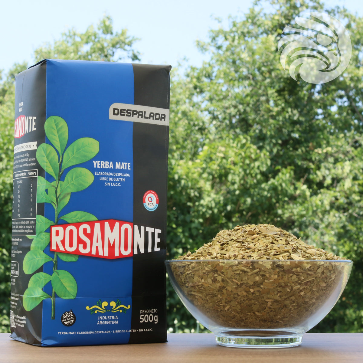 Yerba mate Rosamonte • despalada • 500 g