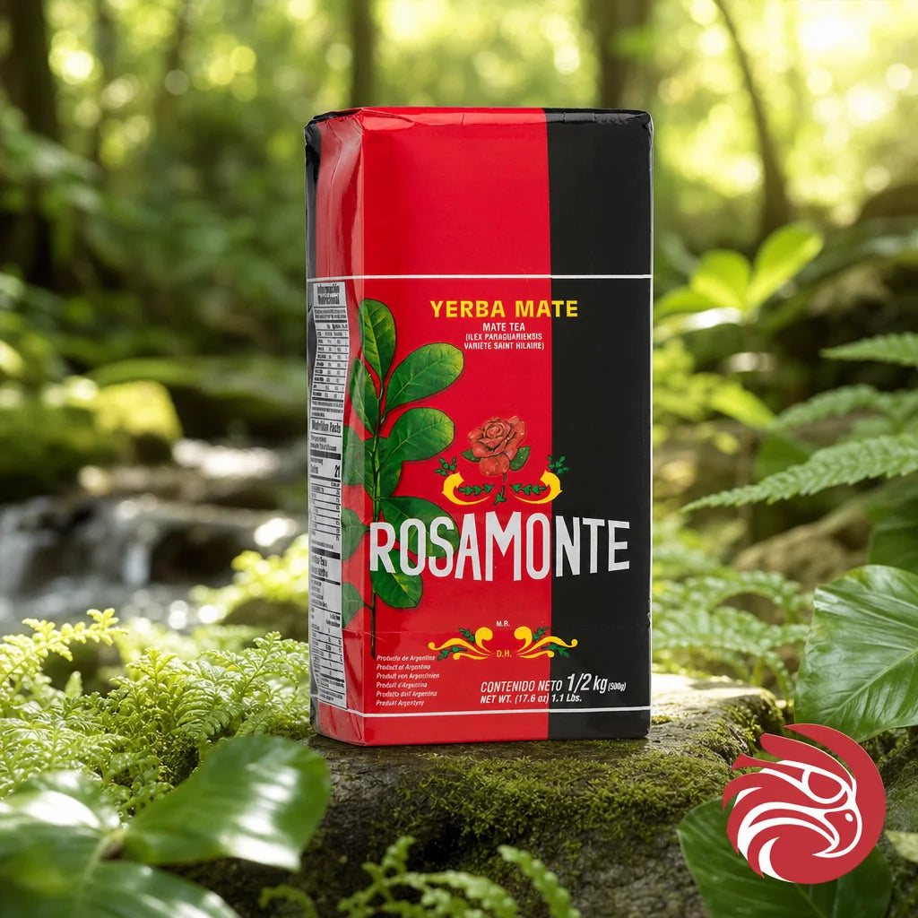 Herbata yerba mate Rosamonte • Elaborada con palo • 500 g