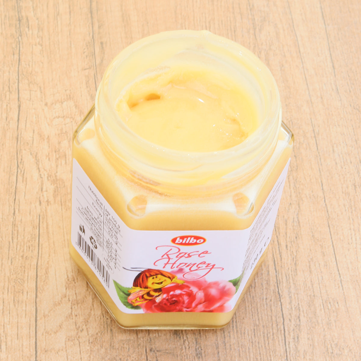 Bilbo surowy miód różany • 230 g