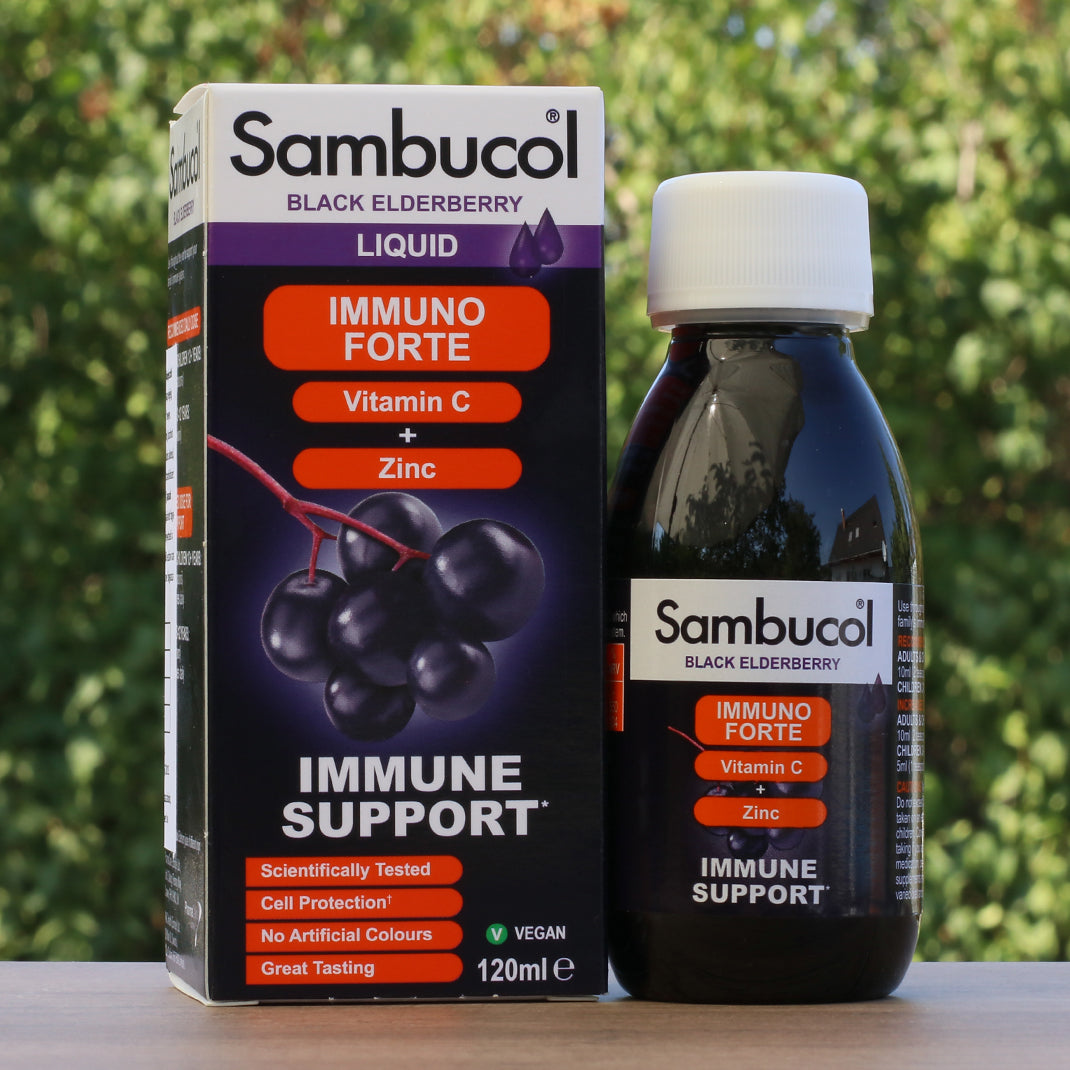 Sambucol syrop z czarnego bzu, Immuno Forte • 120 ml
