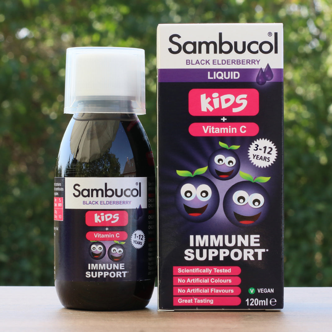 Syrop z czarnego bzu Sambucol, dla dzieci • 120 ml