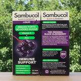 Syrop z czarnego bzu Sambucol, bez cukru • 120 ml