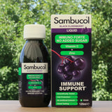 Syrop z czarnego bzu Sambucol, bez cukru • 120 ml