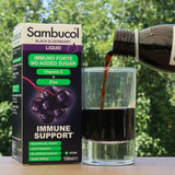 Syrop z czarnego bzu Sambucol, bez cukru • 120 ml