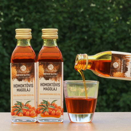 Mannavita węgierski olej z nasion rokitnika tłoczony na zimno • 40 ml