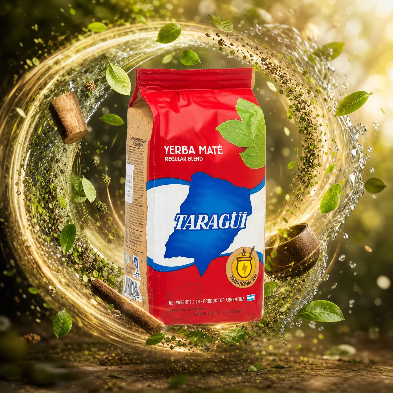Yerba mate Taragüi • Elaborowana z patykiem • 500 g