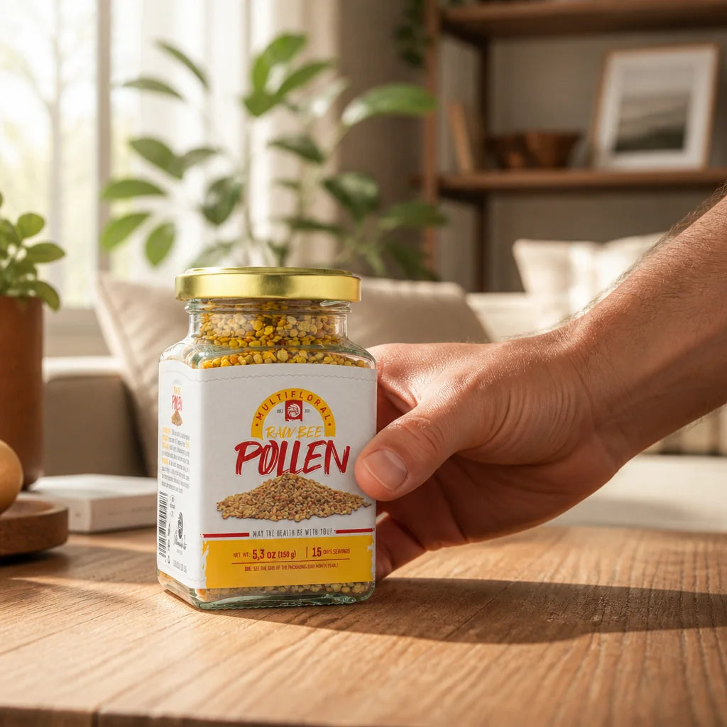 Mannavita, surowy pyłek pszczeli Wielokwiatowy • 150g