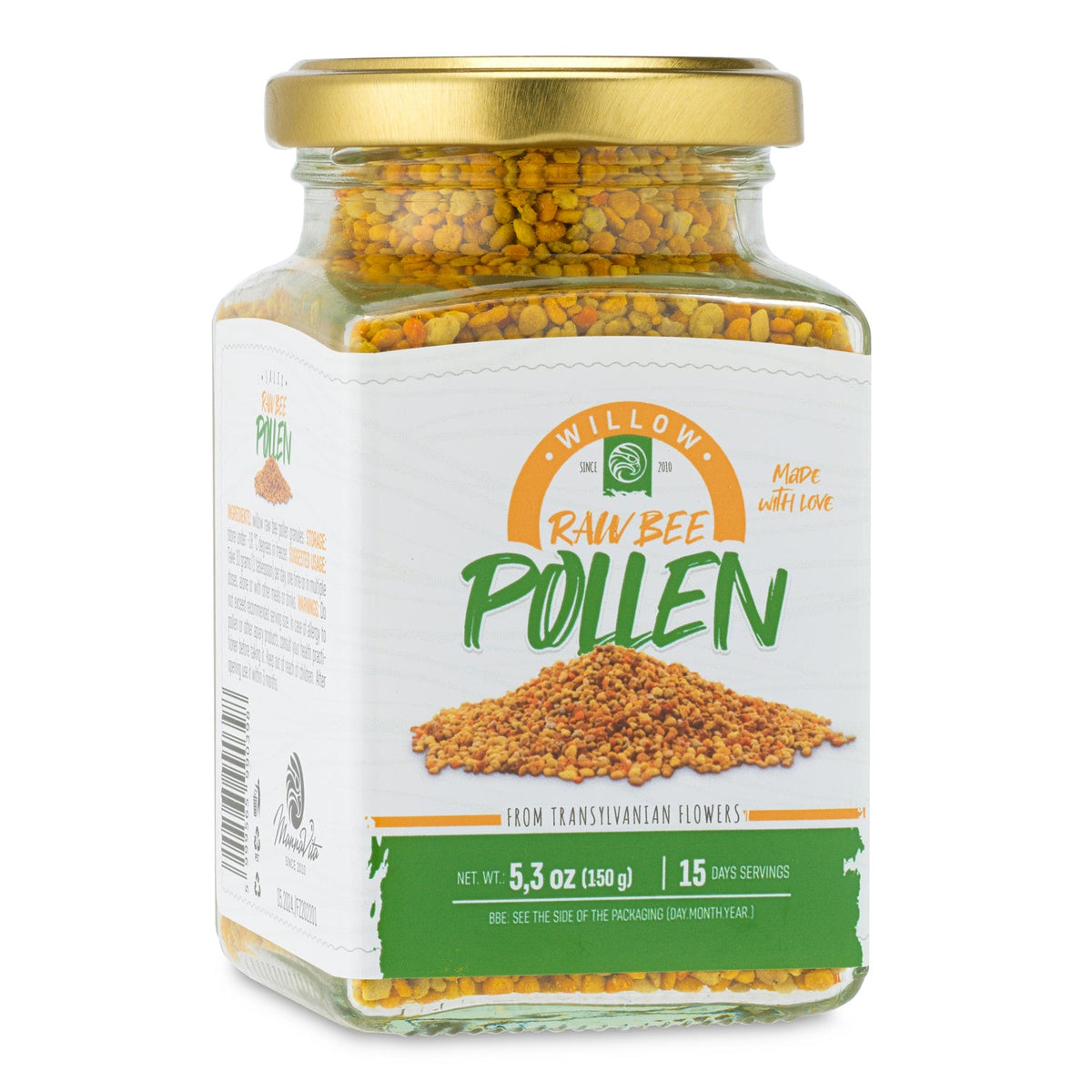 Mannavita, surowy pyłek pszczeli z Wierzby • 150g